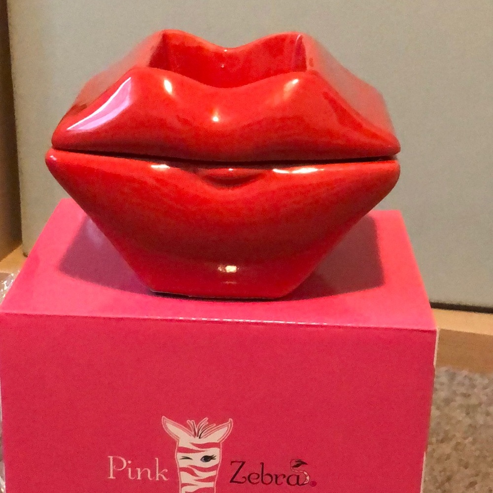 Pink Zebra “Kiss Kiss” lips simmer pot